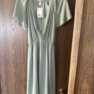 H&M Green Women's Dress- NWT